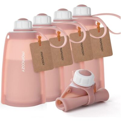 Momcozy, Babynahrungsbehälter, Silikon-Milchaufbewahrungsbeutel Momcozy, Babynahrungsbehälter, Silikon-Milchaufbewahrungsbeutel