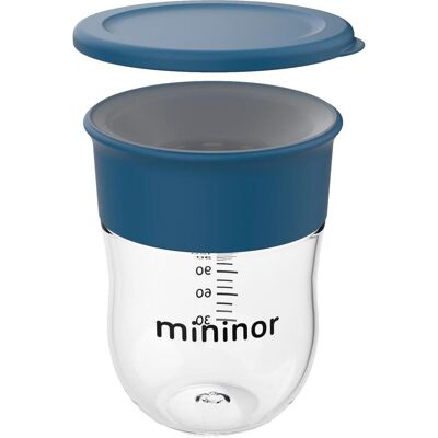 Mininor, Kindergeschirr + Kinderbesteck, Global - Training Cup 220ml - Blue whale (14286) Mininor, Kindergeschirr + Kinderbesteck, Global - Training Cup 220ml - Blue whale (14286)