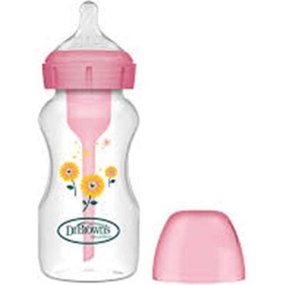 Dr Browns, Babyflasche, Dr. Brown's Babyflasche Weithals PP Rosa 240ml 1U (240 ml) Dr Browns, Babyflasche, Dr. Brown's Babyflasche Weithals PP Rosa 240ml 1U (240 ml)
