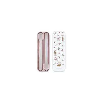 Mepal, Kindergeschirr + Kinderbesteck, Babybesteck Set 2 pcs - Fairy Garden Mepal, Kindergeschirr + Kinderbesteck, Babybesteck Set 2 pcs - Fairy Garden