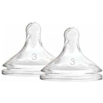 Dr Browns, Nuggi, Weithalssauger der Stufe 3 für Options+ Flasche 6m+ 2er-Pack (2x) Dr Browns, Nuggi, Weithalssauger der Stufe 3 für Options+ Flasche 6m+ 2er-Pack (2x)