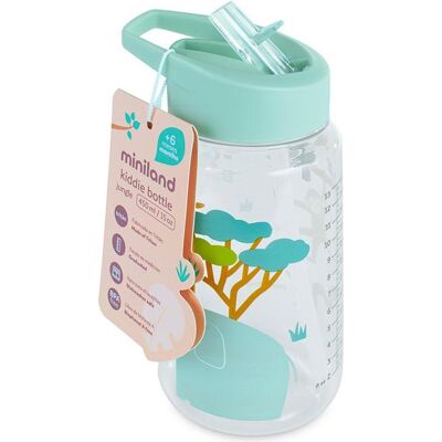 Miniland, Babyflasche, Kiddie Bottle Jungle (450 ml) Miniland, Babyflasche, Kiddie Bottle Jungle (450 ml)