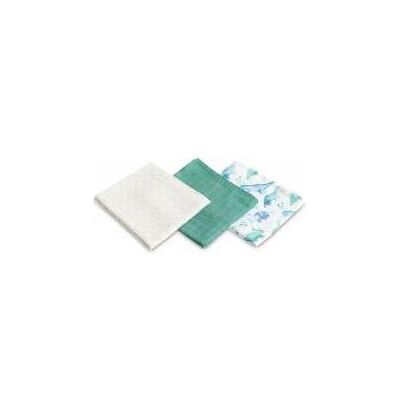 Sensillo, Pucktuch + Nuscheli, PIELUCHA BAMBUSOWA 3-pak DINO GREEN 70X80 (80 x 70 cm) Sensillo, Pucktuch + Nuscheli, PIELUCHA BAMBUSOWA 3-pak DINO GREEN 70X80 (80 x 70 cm)