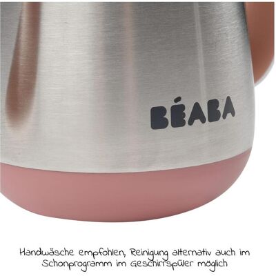 Beaba, Kindergeschirr + Kinderbesteck, Strohhalmtasse Inox Beaba, Kindergeschirr + Kinderbesteck, Strohhalmtasse Inox