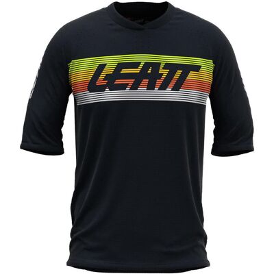 Leatt, Herren, Velotrikot, MTB Enduro 3.0 (L), Schwarz, L Leatt, Herren, Velotrikot, MTB Enduro 3.0 (L), Schwarz, L