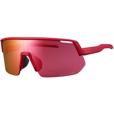 Shimano Unisex, Sportbrille, Technium L Road VLT 21% (Crimson Rd, ridescape road), Rot Shimano Unisex, Sportbrille, Technium L Road VLT 21% (Crimson Rd, ridescape road), Rot