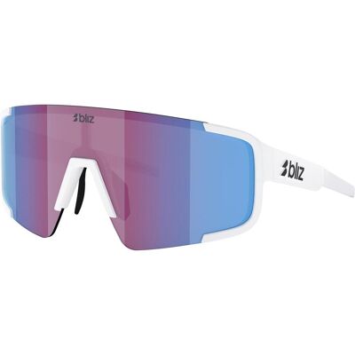 Bliz, Unisex, Sportbrille, P003 (matt white, Nano Optics Nordic Light Begonia - Violett w Blue Multi), Weiss Bliz, Unisex, Sportbrille, P003 (matt white, Nano Optics Nordic Light Begonia - Violett w Blue Multi), Weiss