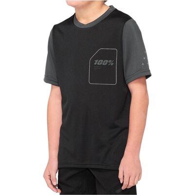 100%, Jungen, Velotrikot, Ridecamp (XL), Schwarz, XL 100%, Jungen, Velotrikot, Ridecamp (XL), Schwarz, XL