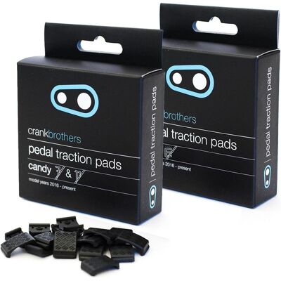 Crankbrothers, Schuhplatten, Mallet E/DH Traction Pads, Schwarz Crankbrothers, Schuhplatten, Mallet E/DH Traction Pads, Schwarz