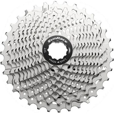 Sunrace CSRX11 11-Gang Silber Kassette - Fahrradteile Sunrace CSRX11 11-Gang Silber Kassette - Fahrradteile