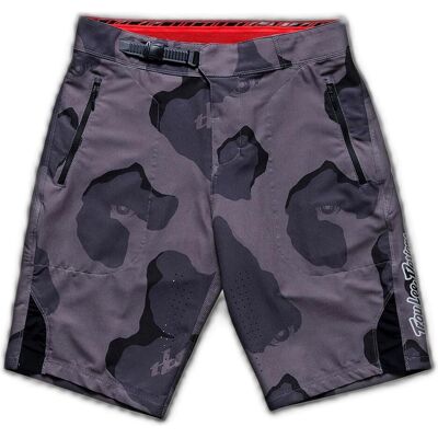 Troy Lee Designs, Velohosen, Skyline Pro Short Shell, Flow Camo, carbon, 28 (28), Schwarz, Grau Troy Lee Designs, Velohosen, Skyline Pro Short Shell, Flow Camo, carbon, 28 (28), Schwarz, Grau