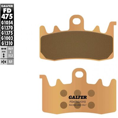 Galfer Bike, Bremsbeläge, (Sintermetall) Galfer Bike, Bremsbeläge, (Sintermetall)