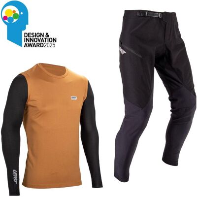Leatt, Unisex, Velotrikot, MTB Ride Kit 1.0 Mini black M (M), Grau, Schwarz, M Leatt, Unisex, Velotrikot, MTB Ride Kit 1.0 Mini black M (M), Grau, Schwarz, M