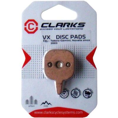 Clarks Bremsbeläge, (Tektro, Organisch (Resin)) Clarks Bremsbeläge, (Tektro, Organisch (Resin))