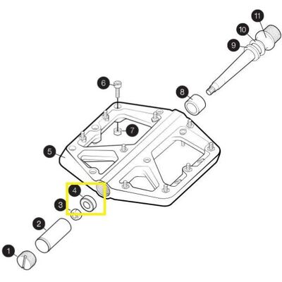 Crankbrothers, Schuhplatten, Pedal Enduro Bearings Pedal MAX Lager, 6x13x5mm Crankbrothers, Schuhplatten, Pedal Enduro Bearings Pedal MAX Lager, 6x13x5mm