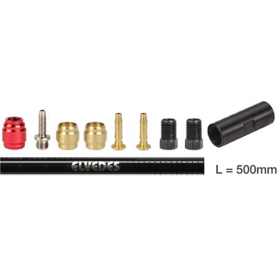Elvedes - SRAM Hydraulische Bremsleitung Ersatzset Elvedes - SRAM Hydraulische Bremsleitung Ersatzset