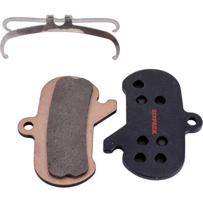Sixpack, Bremsbeläge, (SRAM, Sintermetall) Sixpack, Bremsbeläge, (SRAM, Sintermetall)