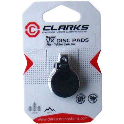 Clarks Bremsbeläge, (Tektro, TRP, Organisch (Resin)) Clarks Bremsbeläge, (Tektro, TRP, Organisch (Resin))