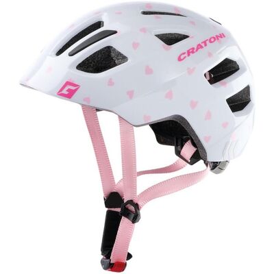 Cratoni Maxster Heart Rose Glossy Helm - Helm Cratoni Maxster Heart Rose Glossy Helm - Helm