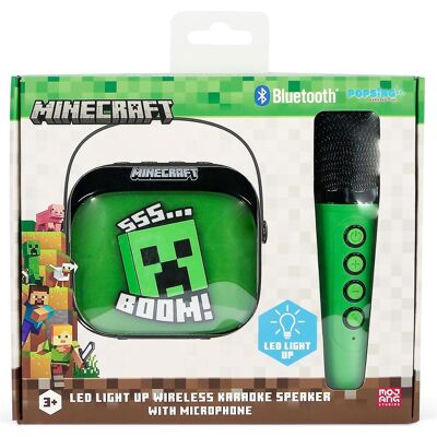 OTL Minecraft LED Wireless Karaoke Lautsprecher und OTL Minecraft LED Wireless Karaoke Lautsprecher und