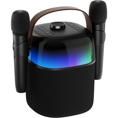 Vestel Upbeat Karaoke Lautsprecher mit zwei Mikrofonen Vestel Upbeat Karaoke Lautsprecher mit zwei Mikrofonen
