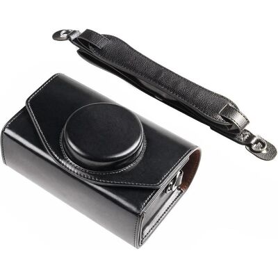 SmallRig 5987 Leather Storage Bag for FUJIFILM X-E5 / X100VI (Black), Kameratasche, Schwarz SmallRig 5987 Leather Storage Bag for FUJIFILM X-E5 / X100VI (Black), Kameratasche, Schwarz