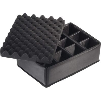 bwh Koffer Facheinteilung für Outdoor-Koffer 4000 variabel, gepolstert, abwaschbar gepolsterter Kof, Kameratasche, Schwarz bwh Koffer Facheinteilung für Outdoor-Koffer 4000 variabel, gepolstert, abwaschbar gepolsterter Kof, Kameratasche, Schwarz