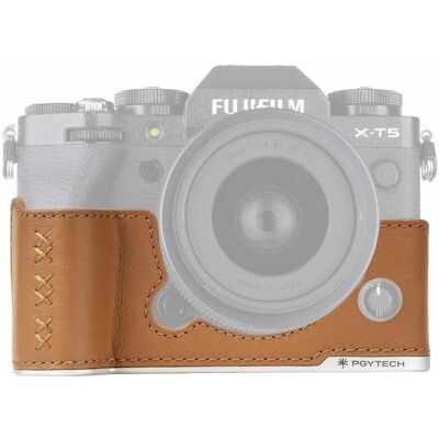 Pgytech Leather Camera Case (For FUJIFILM X T5 Clay Brown), Kameratasche, Braun Pgytech Leather Camera Case (For FUJIFILM X T5 Clay Brown), Kameratasche, Braun