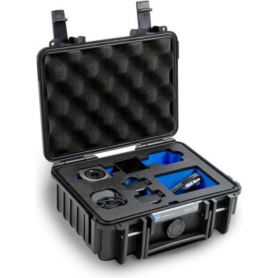 B&W Transportkoffer schwarz für DJI Action 2 Power Combo DER Koffer für deine DJI Action 2 Power Combo o (Fotokoffer, 2.30 l), Kameratasche, Schwarz B&W Transportkoffer schwarz für DJI Action 2 Power Combo DER Koffer für deine DJI Action 2 Power Combo o (Fotokoffer, 2.30 l), Kameratasche, Schwarz