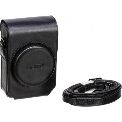 Sony LCS-RXG - Ledertasche für RX100 - Schwarz Sony LCS-RXG - Ledertasche für RX100 - Schwarz