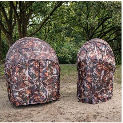 Caruba Camouflage-Zelt - Beobachtung & Fotografie für 2 Caruba Camouflage-Zelt - Beobachtung & Fotografie für 2