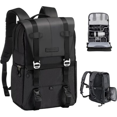 K&F Concept Backpack 20L Urban Wander 01 (Dark Grey) (Fotorucksack, 20 l), Kameratasche, Grau K&F Concept Backpack 20L Urban Wander 01 (Dark Grey) (Fotorucksack, 20 l), Kameratasche, Grau