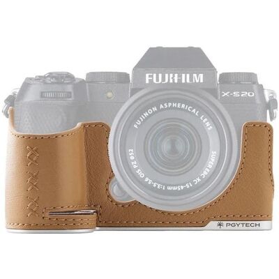 Pgytech Leather Camera Case (For FUJIFILM X S20 Clay Brown), Kameratasche, Braun Pgytech Leather Camera Case (For FUJIFILM X S20 Clay Brown), Kameratasche, Braun