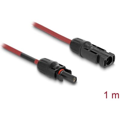 Delock, Zubehör Stromerzeuger, DL4 Solar Kabel 4mm Stecker zu Buchse 1m rot (Solarkabel) Delock, Zubehör Stromerzeuger, DL4 Solar Kabel 4mm Stecker zu Buchse 1m rot (Solarkabel)