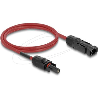 Delock, Zubehör Stromerzeuger, DL4 Solar Kabel 6mm Stecker zu Buchse 1m rot (Solarkabel) Delock, Zubehör Stromerzeuger, DL4 Solar Kabel 6mm Stecker zu Buchse 1m rot (Solarkabel)