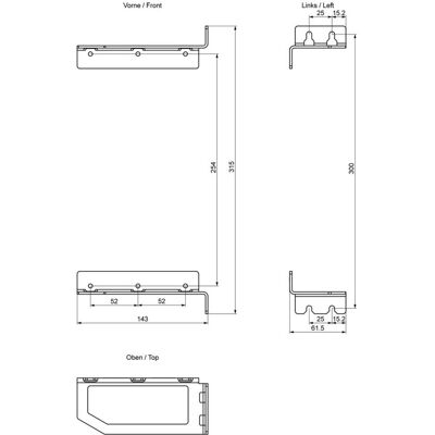 Siemens Zubehör Steuerungstechnik, SIMATIC IPC, Montage-Set Siemens Zubehör Steuerungstechnik, SIMATIC IPC, Montage-Set