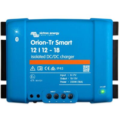 Victron Energy, Laderegler, Ladebooster Victron Smart Orion-Tr 12/12/18 isol. Victron Energy, Laderegler, Ladebooster Victron Smart Orion-Tr 12/12/18 isol.