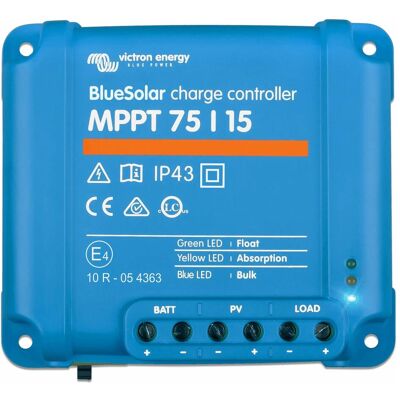 Victron BlueSolar MPPT 75/15 Solar-Laderegler - 75 V / 15 A Victron BlueSolar MPPT 75/15 Solar-Laderegler - 75 V / 15 A