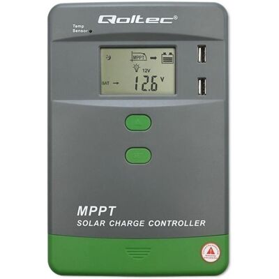 Qoltec, Laderegler, Solar-Laderegler MPPT mit Temp. Sensor Qoltec, Laderegler, Solar-Laderegler MPPT mit Temp. Sensor