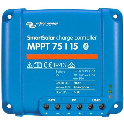 Swaytronic, Laderegler, Victron SmartSolar MPPT-Solarladeregler 75/15 12V/24V 15A Swaytronic, Laderegler, Victron SmartSolar MPPT-Solarladeregler 75/15 12V/24V 15A