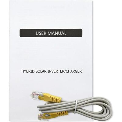 Qoltec, Spannungswandler, Solar-Wechselrichter Off Grid 3500W 100A 24V MPPT BMS Qoltec, Spannungswandler, Solar-Wechselrichter Off Grid 3500W 100A 24V MPPT BMS