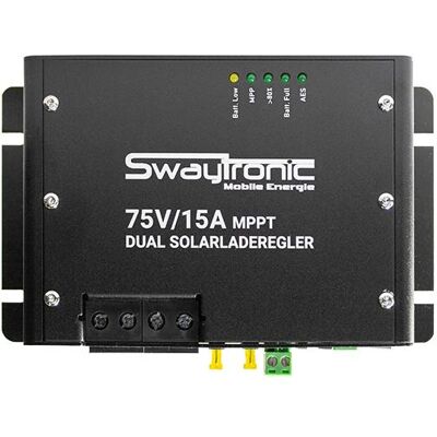 Swaytronic, Laderegler, Dual Solarladeregler 75/15 Swaytronic, Laderegler, Dual Solarladeregler 75/15