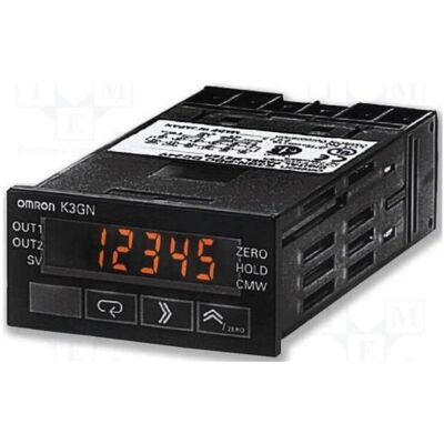 Omron, Energiemessgerät, Digital panel meter 48x24 2 relay output Omron, Energiemessgerät, Digital panel meter 48x24 2 relay output