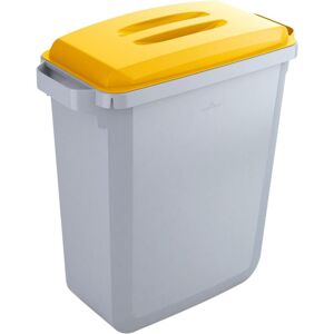 DURABLE Durabin 60 Mülleimer - 60L, Grau, Gelb DURABLE Durabin 60 Mülleimer - 60L, Grau, Gelb