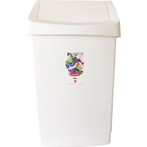 Curver Abfalleimer Click-It 50l weiss mit Schwingdeckel, Abfalleimer, Weiss Curver Abfalleimer Click-It 50l weiss mit Schwingdeckel, Abfalleimer, Weiss