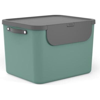 Rotho Kunststoff AG / Sp. z o.o. Recycling Müllsystem 55 l ALBULA, Abfalleimer, Grün Rotho Kunststoff AG / Sp. z o.o. Recycling Müllsystem 55 l ALBULA, Abfalleimer, Grün