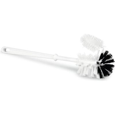 Nölle Profi Brush, Toilettenbürste, WC-Bürste 38cm weiss mit Randreiniger Nölle Profi Brush, Toilettenbürste, WC-Bürste 38cm weiss mit Randreiniger