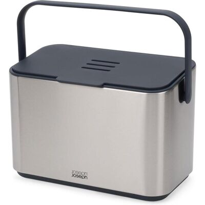 Joseph Joseph Compo, Abfalleimer, Silber, Grau Joseph Joseph Compo, Abfalleimer, Silber, Grau