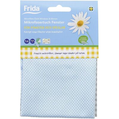 12x Frida Fenstertuch, Reinigungsutensil, Blau 12x Frida Fenstertuch, Reinigungsutensil, Blau