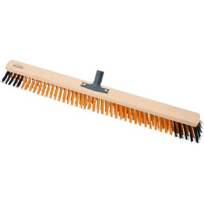Siena Garden Saalbesen Elaston 80 cm ohne Stiel Metallhalter, Buche FSC 100 %, Reinigungsutensil, Orange, Schwarz Siena Garden Saalbesen Elaston 80 cm ohne Stiel Metallhalter, Buche FSC 100 %, Reinigungsutensil, Orange, Schwarz
